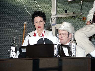 Aufnahme von der Opernaufführung Mavra und dem Feuerwerk der Staatsoper unter den Linden Berlin 2002